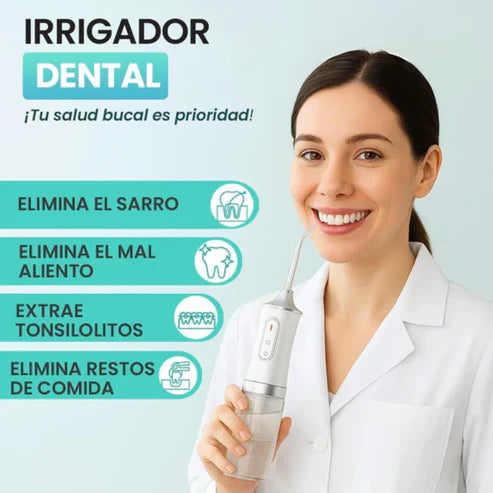 Irrigador DentalPro® - Limpieza bucal en 5 minutos